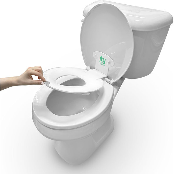 INGENUITY Redukce na WC bílá Flip & Sit™ 18m+