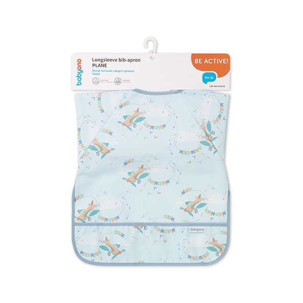 Babyono bryndák s dlouhým rukávem Plane 74x36 cm 6m–2r