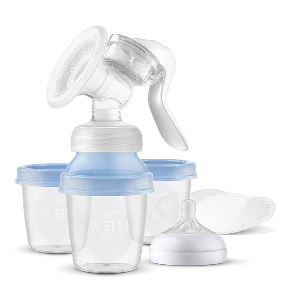 Philips AVENT manuální odsávačka mateřského mléka VIA systém
