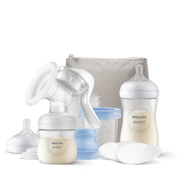 Philips AVENT manuální odsávačka mléka startovací sada