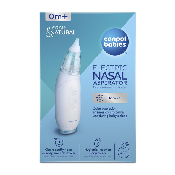 Canpol Babies Easy&Natural elektrická nosní odsávačka