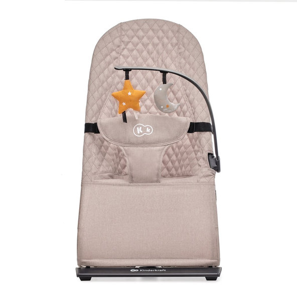 Kinderkraft hojdacie lehátko Mimi Beige 0–9 kg