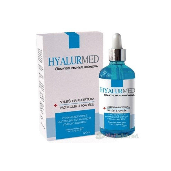 HYALURMED čirá kyselina hyaluronová 100 ml