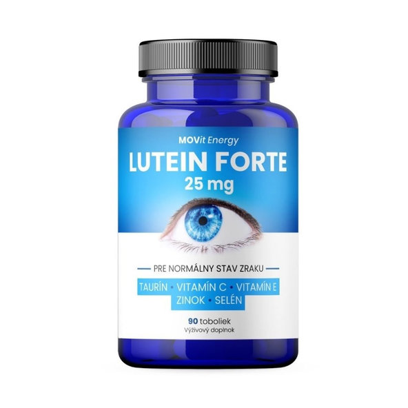 MOVit Energy Lutein Forte 25 mg s taurinem 90 tablet