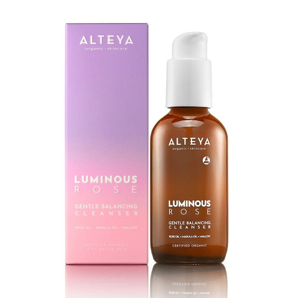 Alteya Organics Luminous Rose jemné pleťové mléko 120 ml
