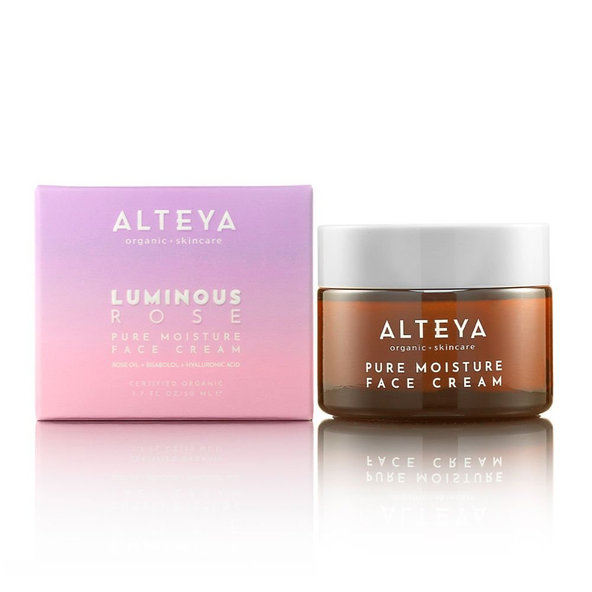 Alteya Organics Luminous Rose hydratační pleťový krém 50 ml