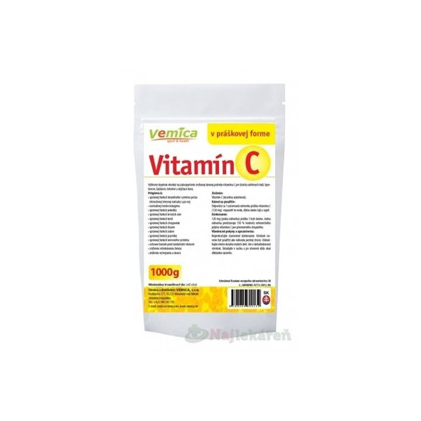 Vemica Vitamín C prášek 1000 g
