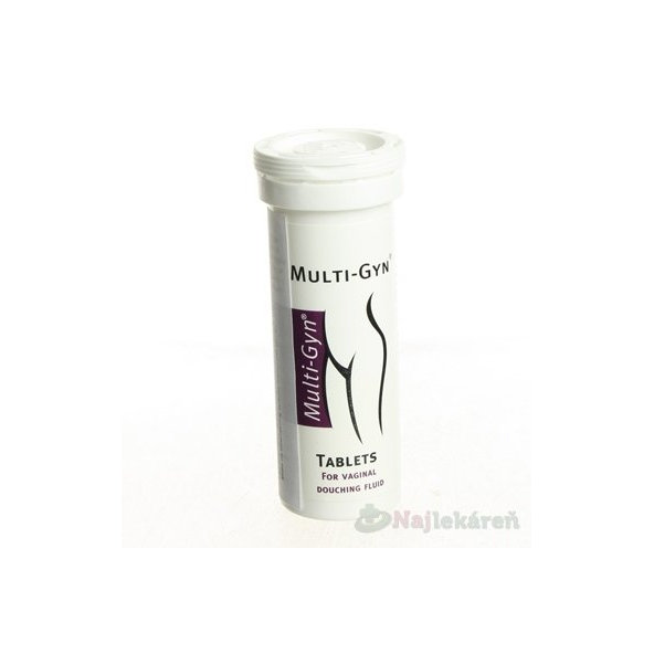 MULTI-GYN TABLETS pro vaginální hygienu 10 tablet