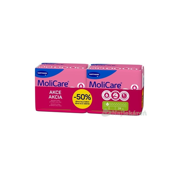 MoliCare Premium Lady Pad 2 kapky Duopack 2x12 ks