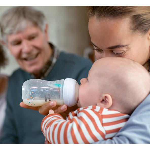 Philips AVENT láhev Natural Response AirFree 260 ml 1 m+ medvěd