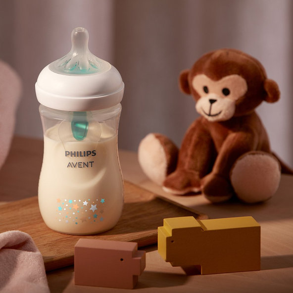 Philips AVENT láhev Natural Response AirFree 260 ml 1 m+ medvěd