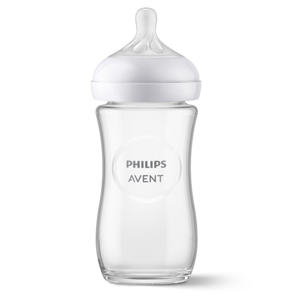 PHILIPS AVENT Natural Response skleněná láhev 240 ml 1m+ 1 ks