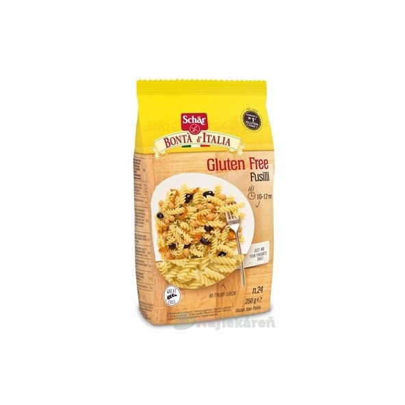 Schär Fusilli bezlepkové těstoviny 250 g