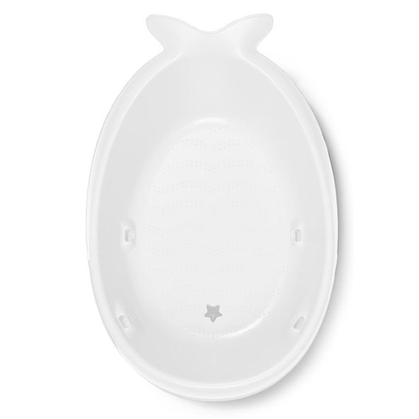 SKIP HOP Moby Vanička s ergonomickou podložkou 3-fázová bílá
