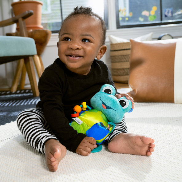 Baby Einstein Neptune's Sensory Sidekick™ hračka na C kroužku 0 m+
