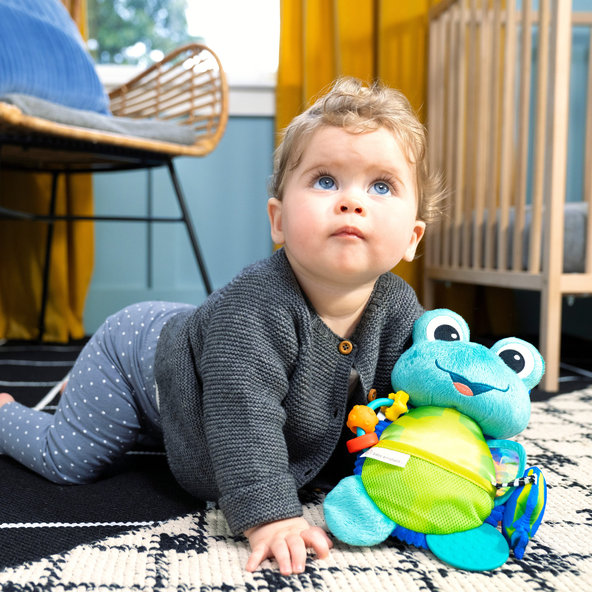 Baby Einstein Neptune's Sensory Sidekick™ hračka na C kroužku 0 m+