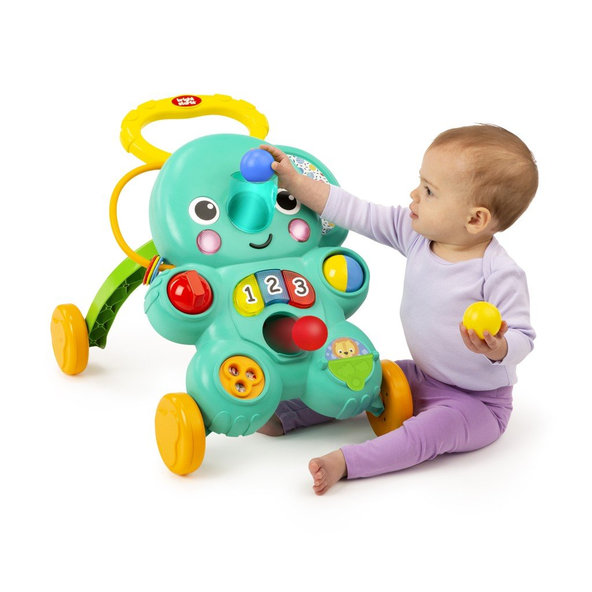 Bright Starts chodítko 2v1 Stroll 'n Roll s aktivitami 6m+