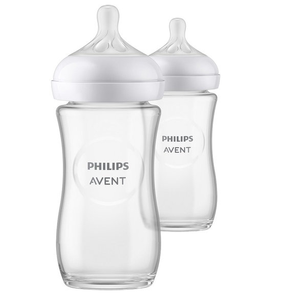 Philips AVENT Natural Response skleněná láhev 1 m+ 240 ml 2 ks