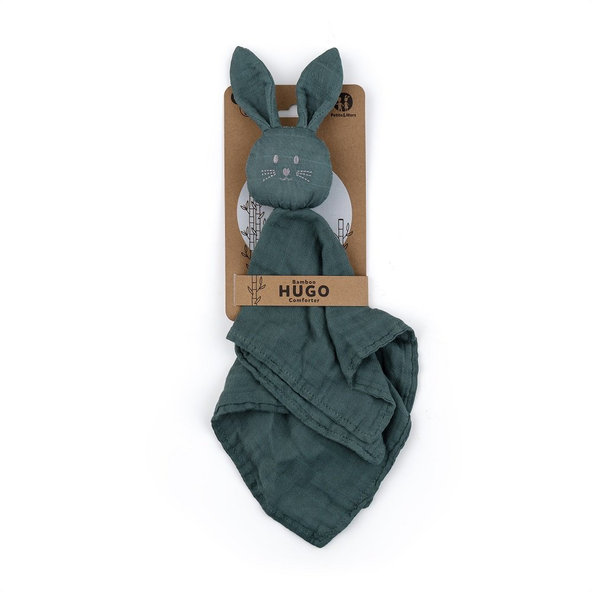 PETITE&MARS bambusový mazlíček Hugo Misty Green 0 m+