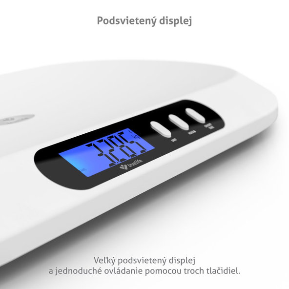 TRUELIFE BabyScale B5 BT digitální dětská váha