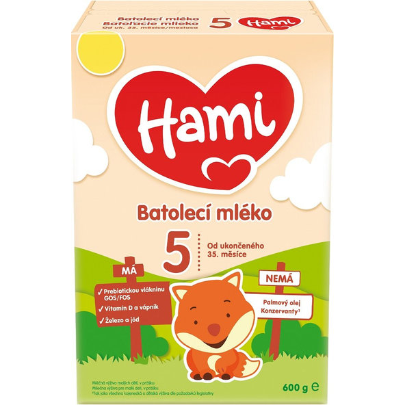 Hami Batolecí mléko 5 35 m+ 600 g