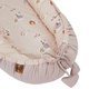 EKO Hnízdo pro miminko Velvet My Farm Powder Pink 90 x 60 cm