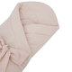 EKO Zavinovačka mušelínová bez vyztužení Powder Pink 75 x 75 cm