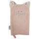 EKO Žínka bavlněná s oušky Cat Rose Pink 20 x 15 cm