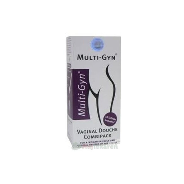 Multi-Gyn Vaginal Douche pomůcka pro výplach pochvy + 10 tablet