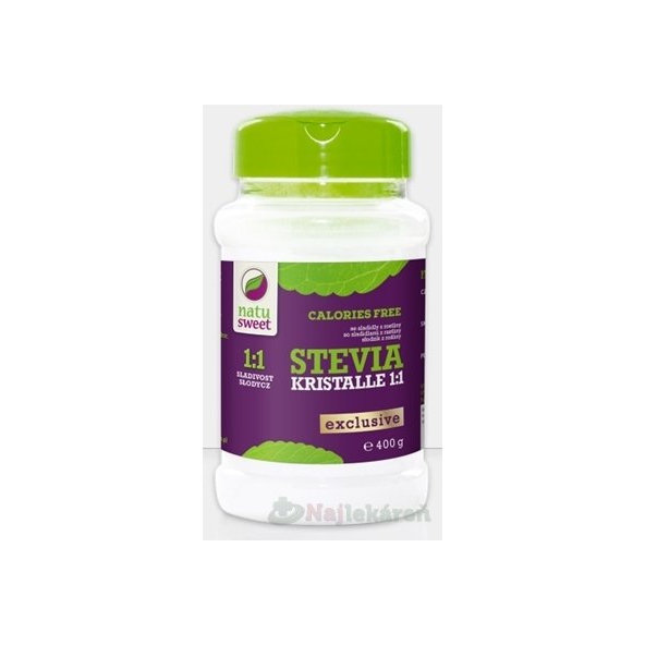 Natusweet Stevia Kristalle 1:1 400 g