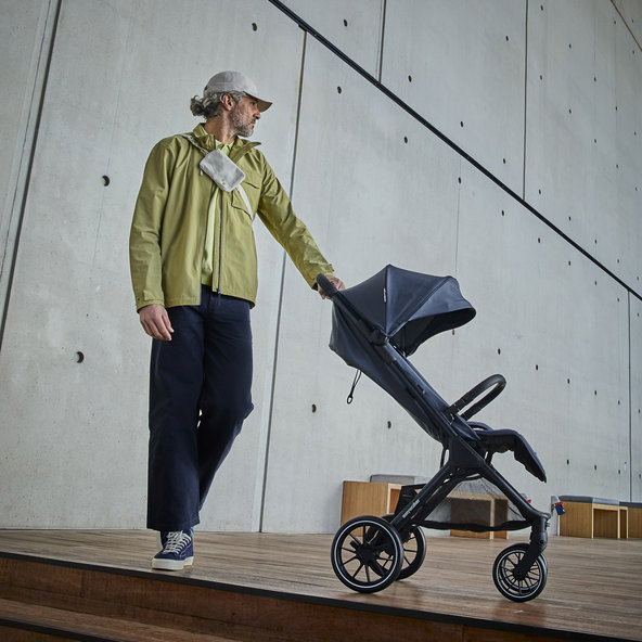 EASYWALKER Jackey NXT XL sportovní kočárek Eclipse Black