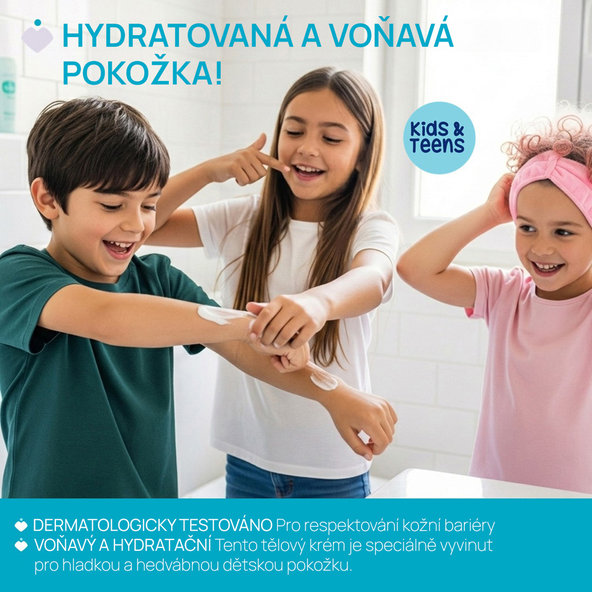 CHICCO Tělové mléko Vanilla POP pro děti a teenagery 150 ml