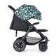 PETITE&MARS kočárek Street+ Air Black Flowers Limited100