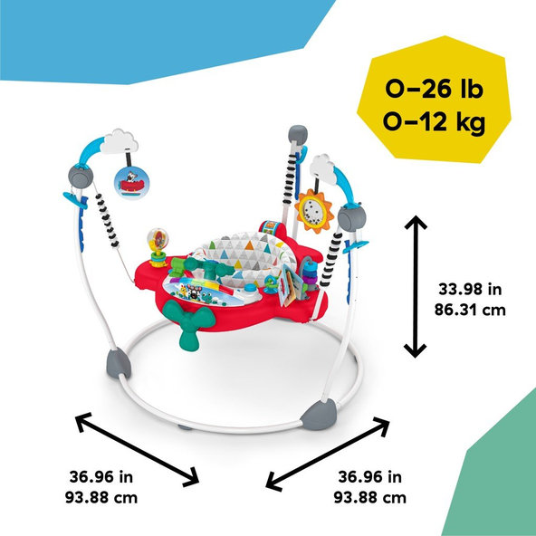 Baby Einstein Ocean Explorers Airplane Adventure™ skákadlo 2v1 6 m+
