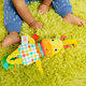 Bright Starts hudobná hračka na C krúžku Pull Play & Boogie žirafa 0m+