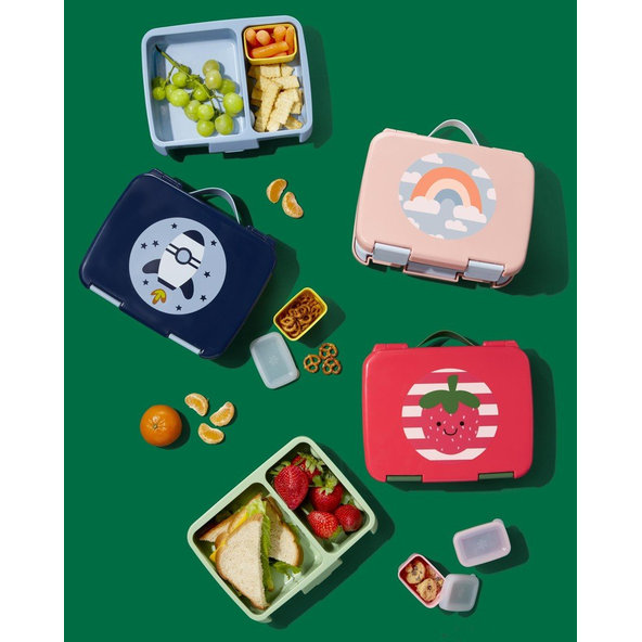 SKIP HOP Spark Style Bento krabička na oběd Jahoda 3+