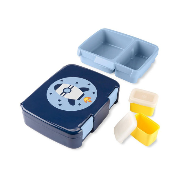 SKIP HOP Spark Style Bento krabička na oběd Raketa 3+