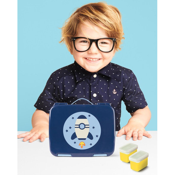 SKIP HOP Spark Style Bento krabička na oběd Raketa 3+