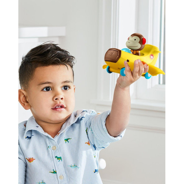 SKIP HOP Zoo Hračka letadlo Banán 2+
