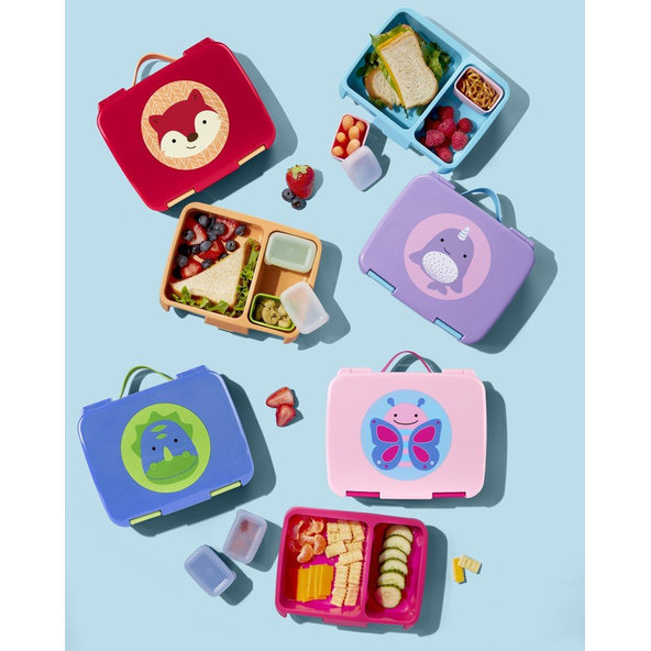 SKIP HOP Zoo Bento krabička na oběd Narval 3+