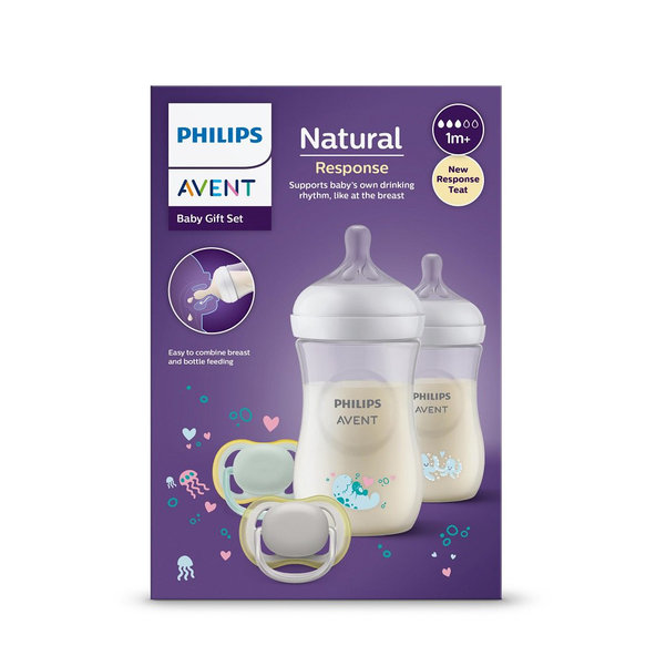 Philips AVENT Natural Response novorozenecká startovací sada SCD837/11