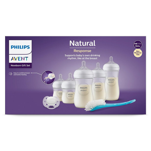 Philips AVENT Natural Response novorozenecká sada SCD838/12