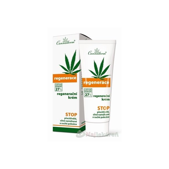 Cannaderm Regenerace regeneračný krém 75 g