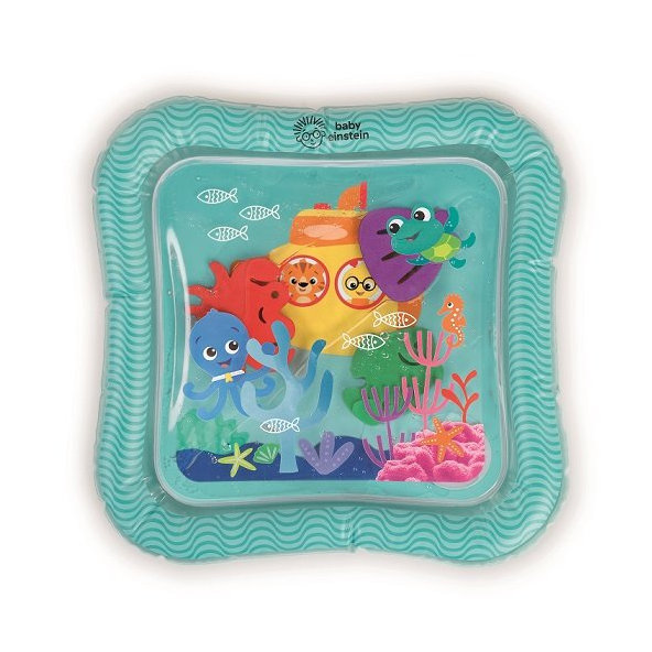Baby Einstein Sensory Splash™ vodní podložka 40x40 cm 0 m+