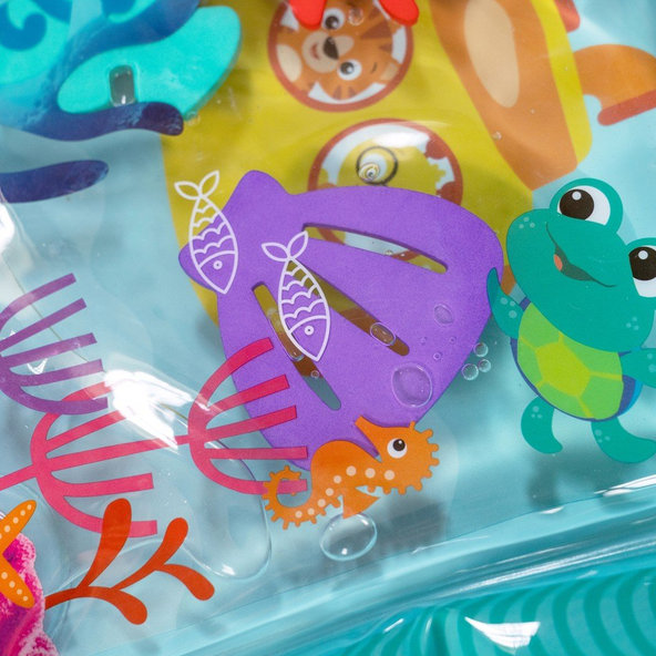 Baby Einstein Sensory Splash™ vodní podložka 40x40 cm 0 m+