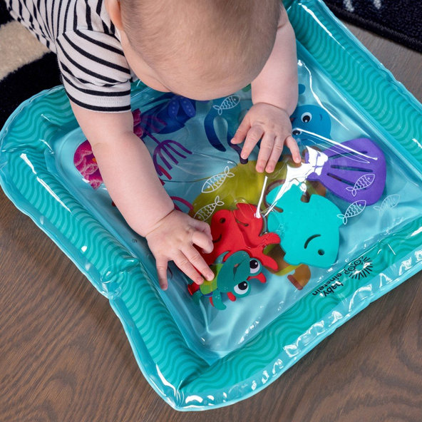 Baby Einstein Sensory Splash™ vodní podložka 40x40 cm 0 m+
