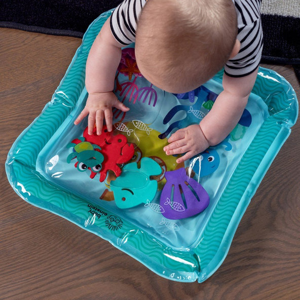 Baby Einstein Sensory Splash™ vodní podložka 40x40 cm 0 m+