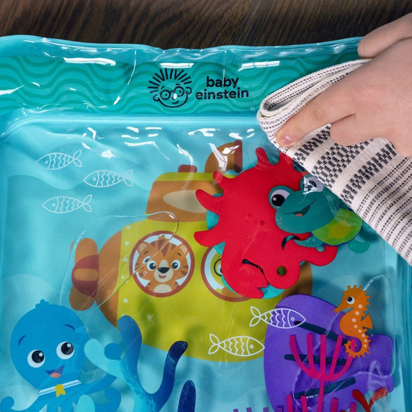 Baby Einstein Sensory Splash™ vodní podložka 40x40 cm 0 m+
