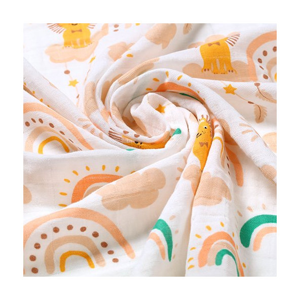 Babyono mušelínové pleny Super Soft starorůžová 3 ks
