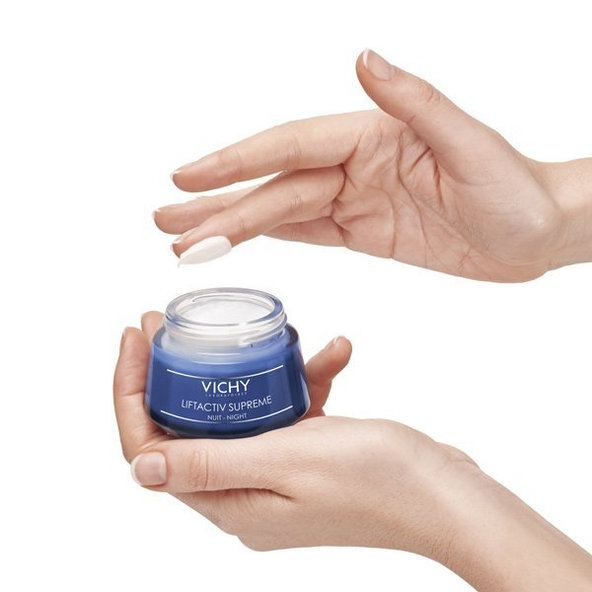 VICHY Liftactiv Hyaluronic Specialist H.A. noční krém proti vráskám 50 ml